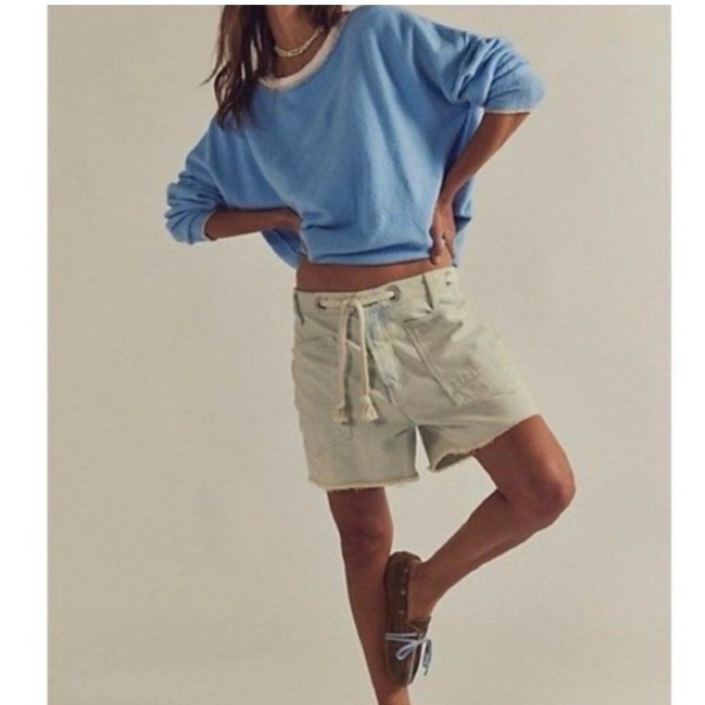 Free People Jean Shorts